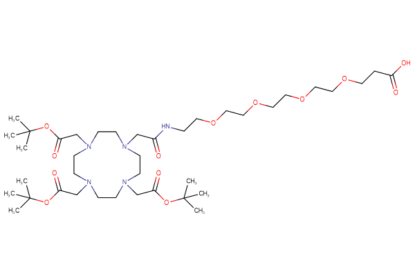 DOTA-tris(t-Bu)ester-PEG4-C2-acid