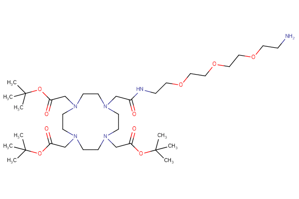 DOTA-tris(t-Bu)ester-PEG3-C2-amine