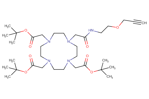 DOTA-tris(t-Bu)ester-PEG1-propargyl