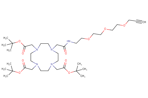 DOTA-tris(t-Bu)ester-PEG3-propargyl