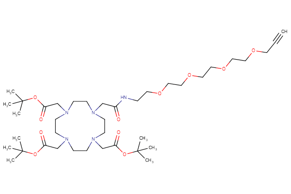 DOTA-tris(t-Bu)ester-PEG4-propargyl