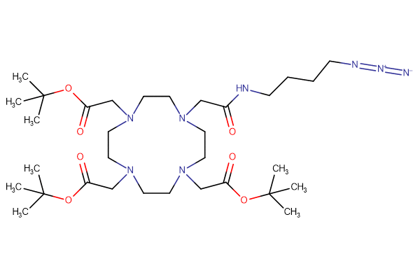 DOTA-tris(t-Bu)ester-C4-azide