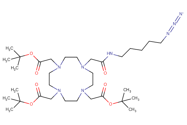 DOTA-tris(t-Bu)ester-C5-azide