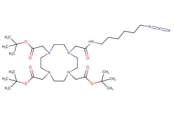DOTA-tris(t-Bu)ester-C6-azide
