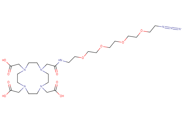 DOTA-PEG4-C2-azide