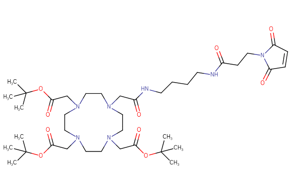 DOTA-tris(t-Bu)ester-C4-propanamido-maleimide