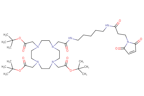 DOTA-tris(t-Bu)ester-C5-propanamido-maleimide