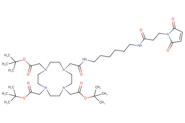 DOTA-tris(t-Bu)ester-C6-propanamido-maleimide