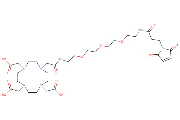 DOTA-PEG3-C2-propanamido-maleimide